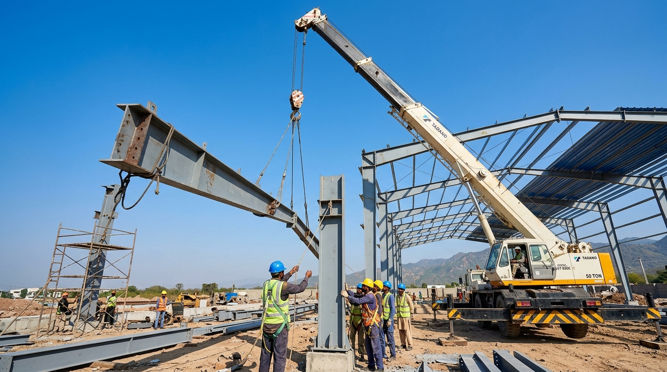 Crane Erection